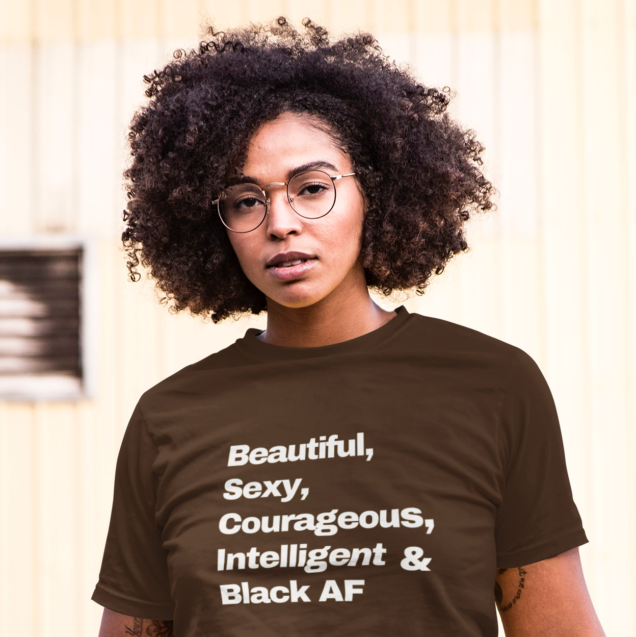 BOBS - "All That & Black AF" - Women's Unisex t-shirt