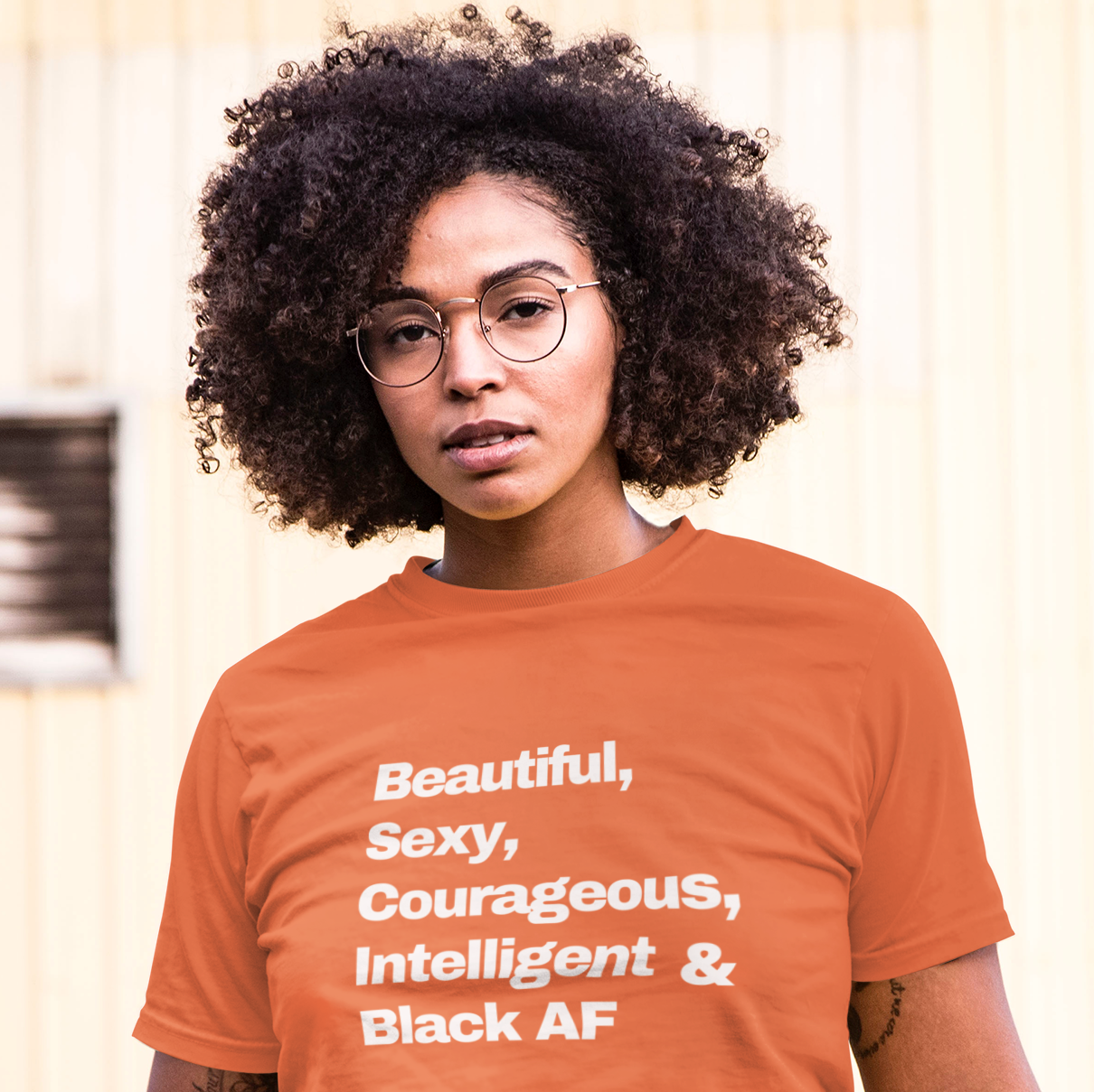 BOBS - "All That & Black AF" - Women's Unisex t-shirt