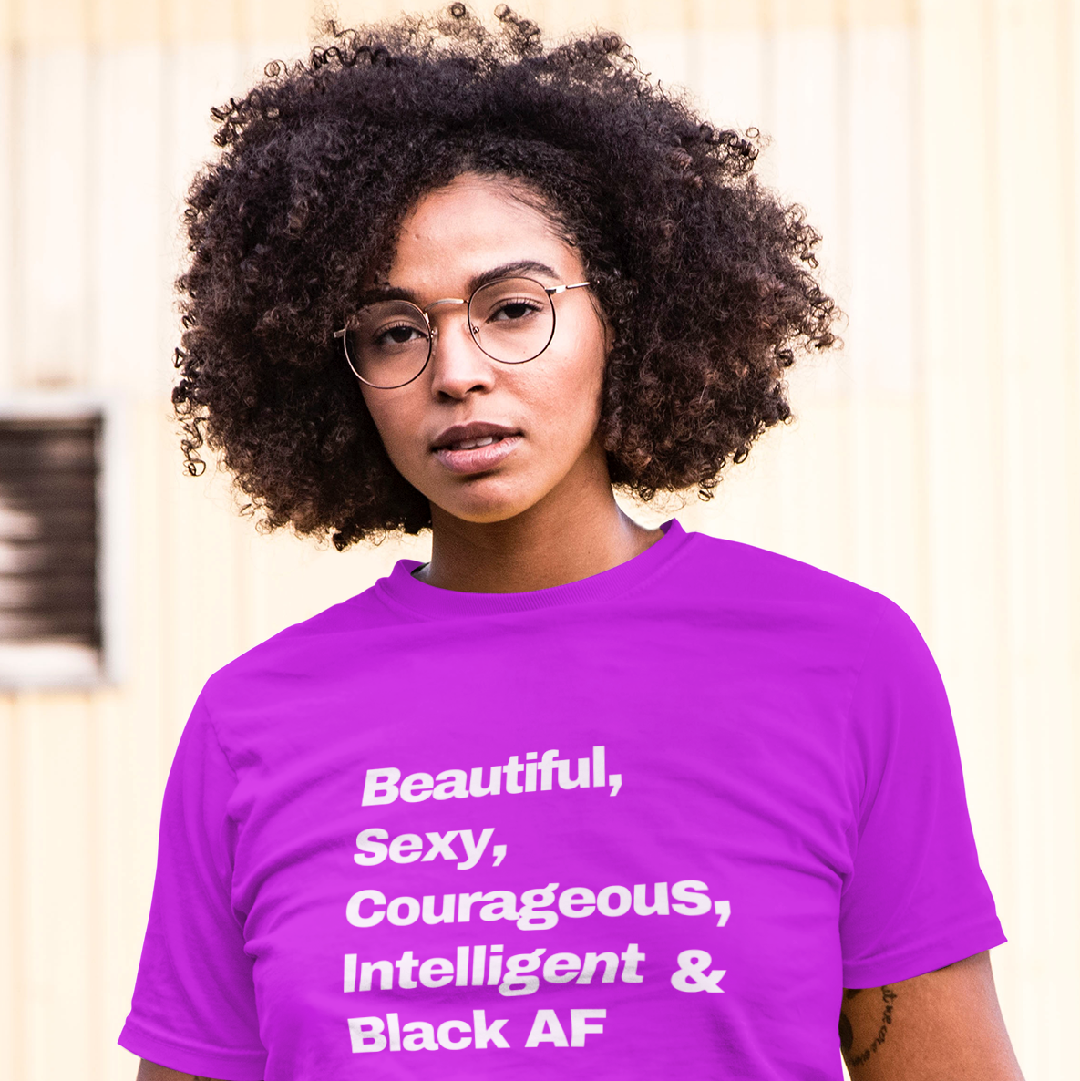 BOBS - "All That & Black AF" - Women's Unisex t-shirt