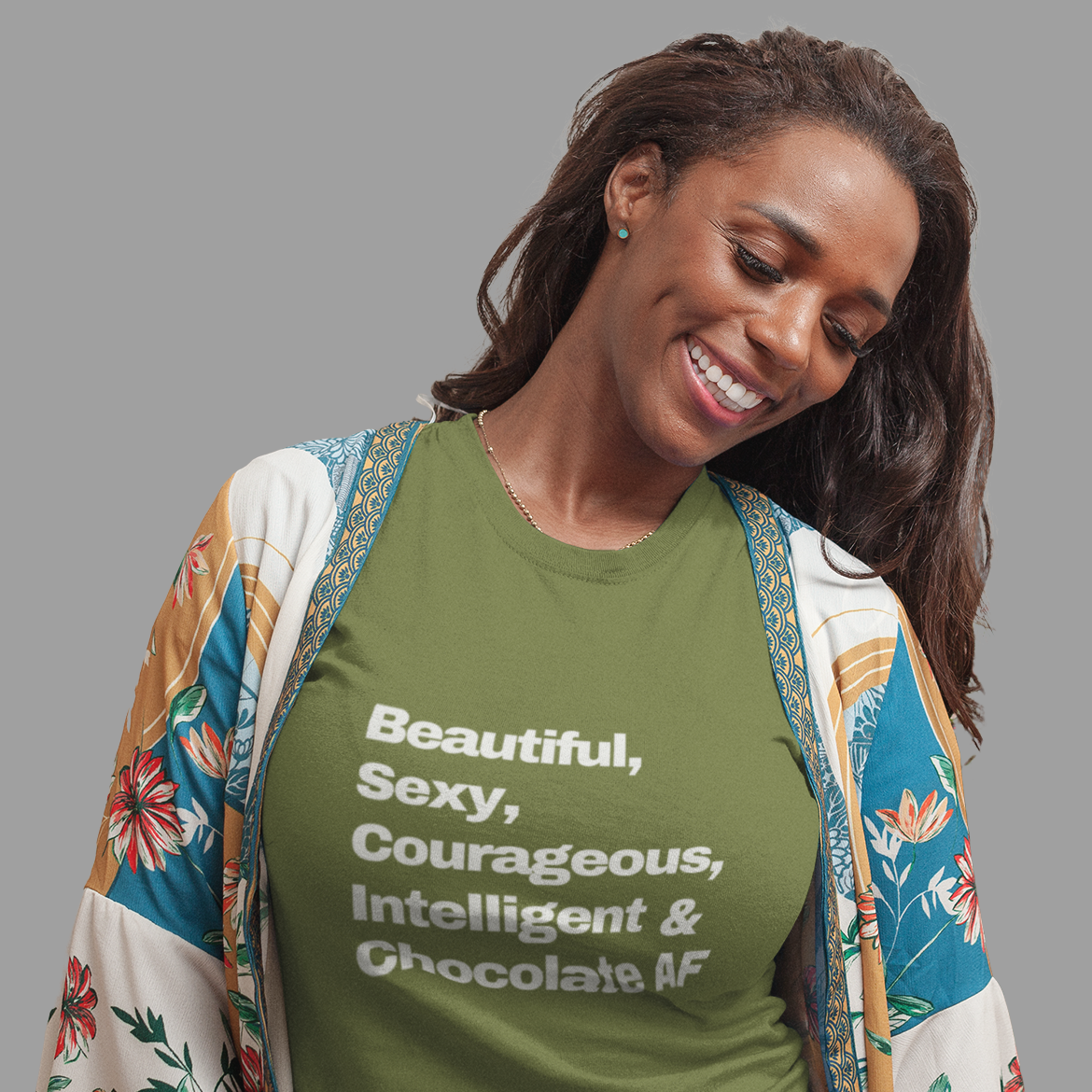 BOBS - "All That & Chocolate AF" - Womens Unisex t-shirt