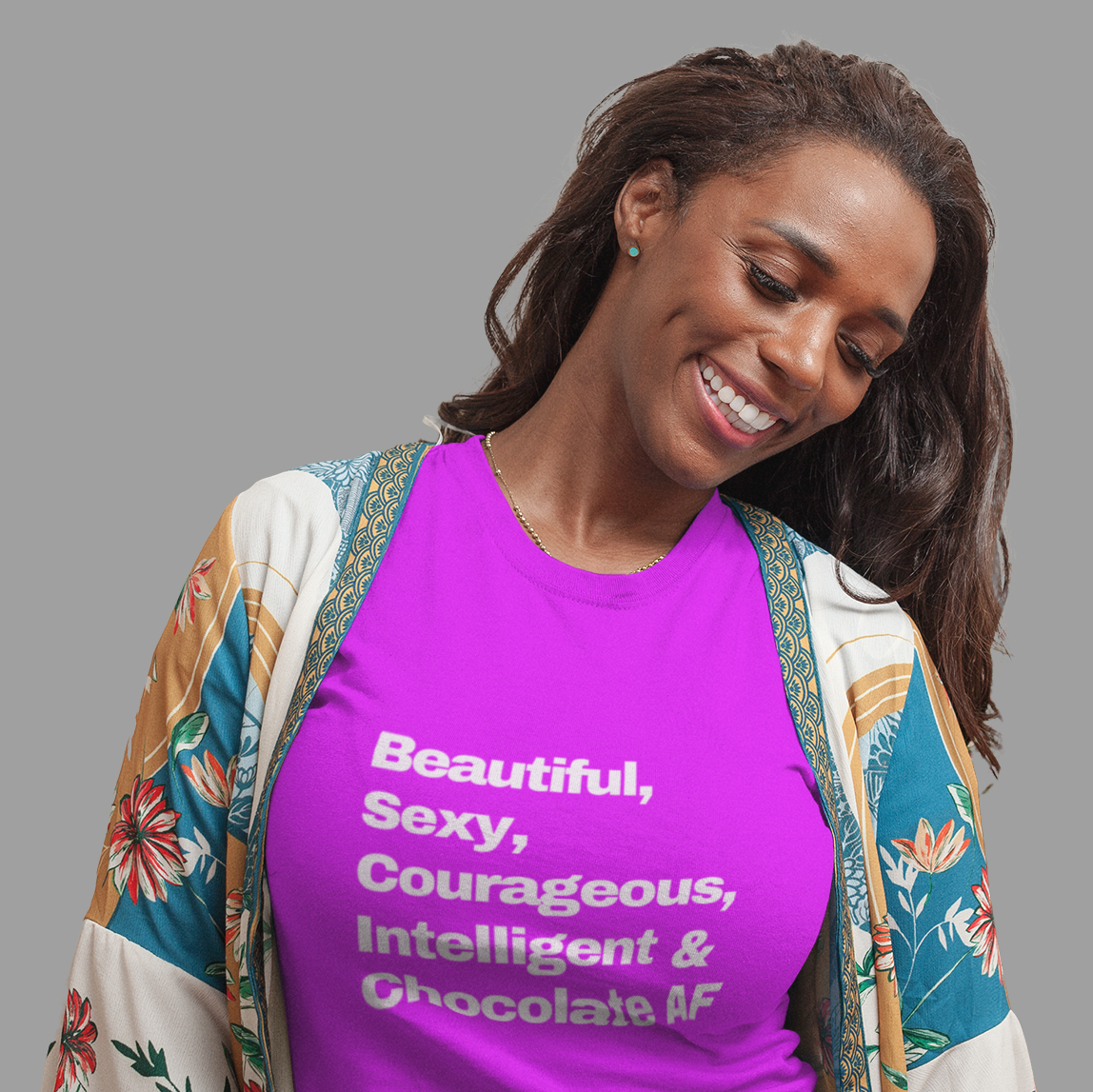 BOBS - "All That & Chocolate AF" - Womens Unisex t-shirt
