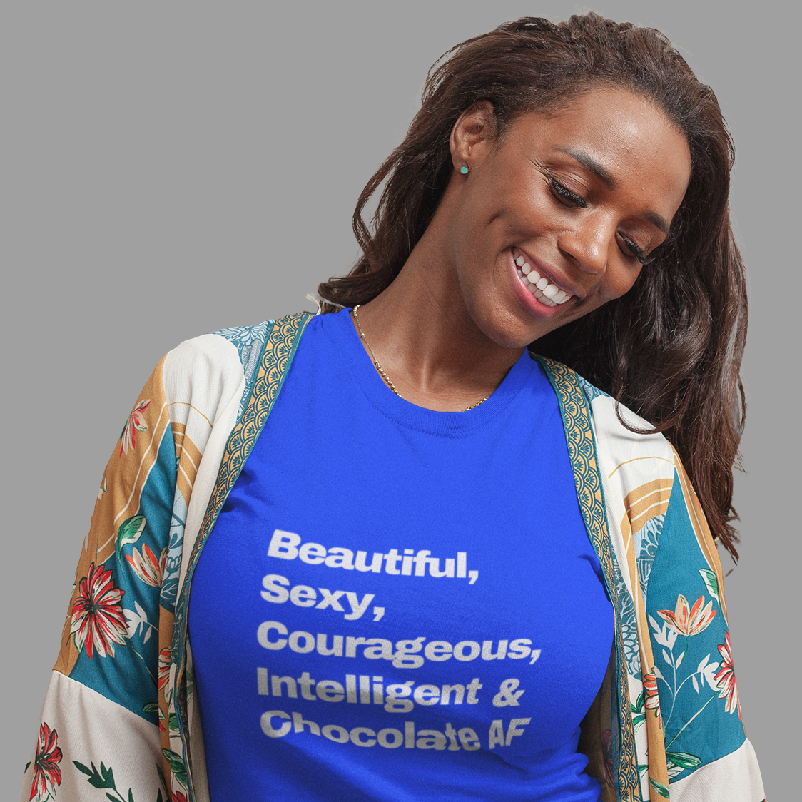 BOBS - "All That & Chocolate AF" - Womens Unisex t-shirt