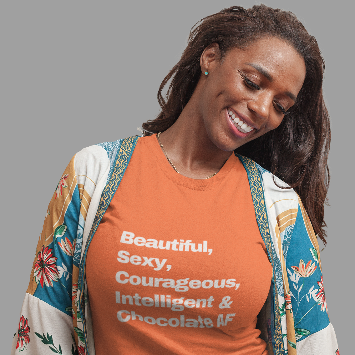 BOBS - "All That & Chocolate AF" - Womens Unisex t-shirt