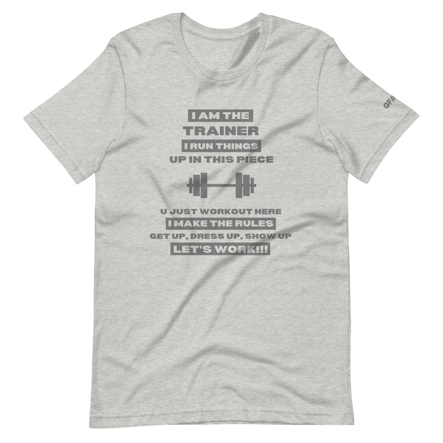 GYM FLOW - I am The Trainer - Unisex t-shirt