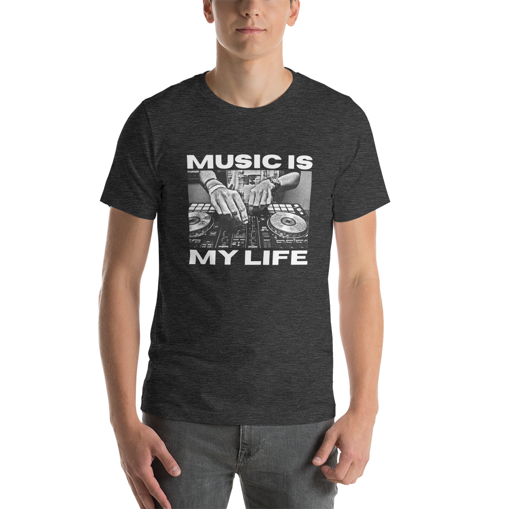 OUR HOUSE / "Music Is My Life - On Deck" - Unisex t-shirt