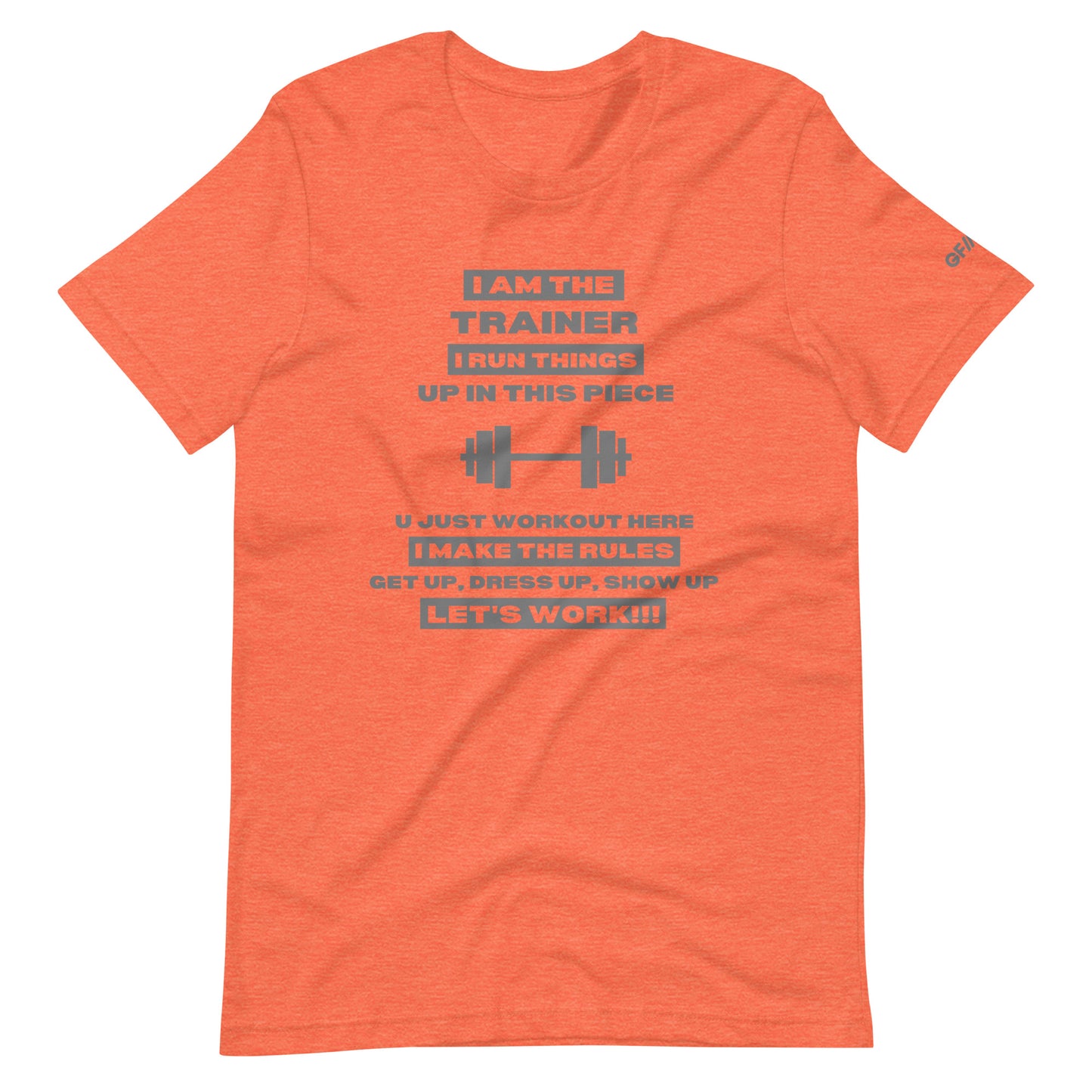 GYM FLOW - I am The Trainer - Unisex t-shirt