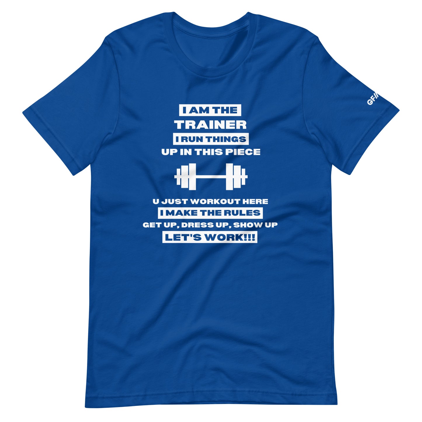 GYM FLOW - I am The Trainer - Unisex t-shirt