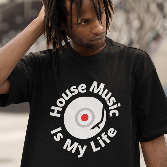 OUR HOUSE - "Music Is My Life" / Turn Table - Unisex t-shirt